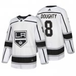 Maglia Hockey Los Angeles Kings Drew Doughty Autentico Away 2018 Bianco