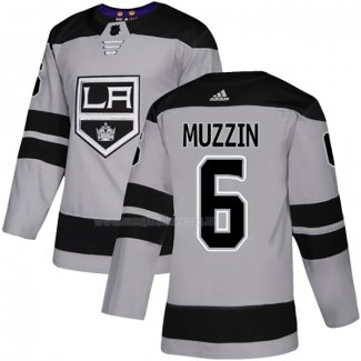 Maglia Hockey Los Angeles Kings Jake Muzzin Alternato Autentico Gris