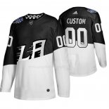 Maglia Hockey Los Angeles Kings Personalizzate 2020 Stadium Series Bianco Nero