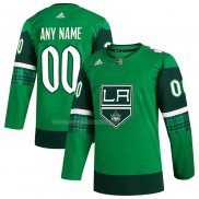 Maglia Hockey Los Angeles Kings St. Patrick's Day Autentico Personalizzate Verde