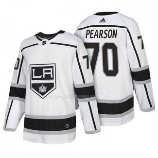 Maglia Hockey Los Angeles Kings Tanner Pearson Autentico Away 2018 Bianco