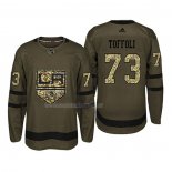 Maglia Hockey Los Angeles Kings Tyler Toffoli 2018 Salute To Service Verde Militare