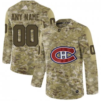 Maglia Hockey Montreal Canadiens Personalizzate 2019 Camuffamento