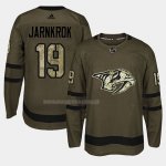 Maglia Hockey Nashville Predators Calle Jarnkrok 2018 Salute To Service Verde Militare