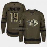 Maglia Hockey Nashville Predators Calle Jarnkrok 2018 Salute To Service Verde Militare