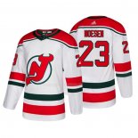 Maglia Hockey New Jersey Devils Stefan Noesen Alternato Autentico Bianco