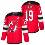 Maglia Hockey New Jersey Devils Travis Zajac Autentico Home 2018 Rossoj
