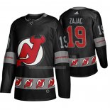Maglia Hockey New Jersey Devils Travis Zajac Breakaway Nero