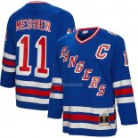 Maglia Hockey New York Rangers Mark Messier Mitchell & Ness 1993 Blu