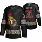 Maglia Hockey Ottawa Senators Anders Nilsson Breakaway Nero