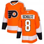 Maglia Hockey Philadelphia Flyers Dave Schultz Home Autentico Arancione