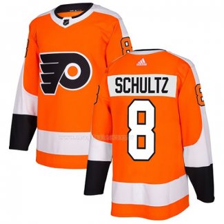 Maglia Hockey Philadelphia Flyers Dave Schultz Home Autentico Arancione