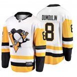 Maglia Hockey Pittsburgh Penguins Brian Dumoulin 2019 Away Breakaway Bianco