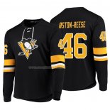 Maglia Hockey Pittsburgh Penguins Zach Aston Reese Platinum Nero