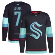 Maglia Hockey Seattle Kraken Jordan Eberle Home Primegreen Autentico Pro Blu