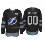 Maglia Hockey Tampa Bay Lightning Personalizzate Nero