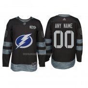 Maglia Hockey Tampa Bay Lightning Personalizzate Nero