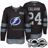 Maglia Hockey Tampa Bay Lightning Ryan Callahan 1917-2017 100th Anniversario Nero