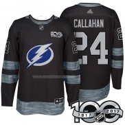 Maglia Hockey Tampa Bay Lightning Ryan Callahan 1917-2017 100th Anniversario Nero