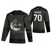 Maglia Hockey Vancouver Canucks Tanner Pearson 2019 Veterans Day Camuffamento