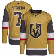 Maglia Hockey Vegas Golden Knights Alex Pietrangelo Home Primegreen Autentico Pro Or