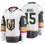 Maglia Hockey Vegas Golden Knights Jon Merrill 2019 Away Breakaway Bianco