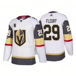 Maglia Hockey Vegas Golden Knights Marc Andre Fleury Vegas Centennial 2017-2018 Bianco
