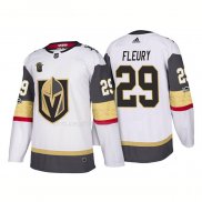 Maglia Hockey Vegas Golden Knights Marc Andre Fleury Vegas Centennial 2017-2018 Bianco