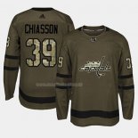 Maglia Hockey Washington Capitals Alex Chiasson 2018 Salute To Service Verde Militare