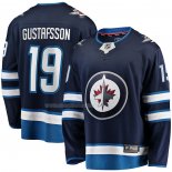 Maglia Hockey Winnipeg Jets David Gustafsson Home Premier Breakaway Blu