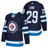 Maglia Hockey Winnipeg Jets Patrik Laine Autentico Home 2018 Blu