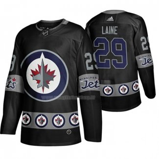 Maglia Hockey Winnipeg Jets Patrik Laine Breakaway Nero