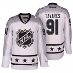 Maglia Hockey 2017 All Star New York Islanders John Tavares Bianco