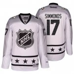 Maglia Hockey 2017 All Star Philadelphia Flyers Wayne Simmonds Bianco