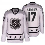 Maglia Hockey 2017 All Star Philadelphia Flyers Wayne Simmonds Bianco