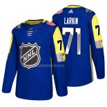 Maglia Hockey 2018 All Star Detroit Red Wings Dylan Larkin Blu