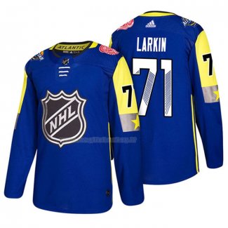 Maglia Hockey 2018 All Star Detroit Red Wings Dylan Larkin Blu
