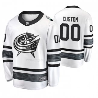 Maglia Hockey 2019 All Star Columbus Blue Jackets Personalizzate Bianco
