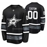 Maglia Hockey 2019 All Star Dallas Stars Personalizzate Nero