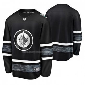 Maglia Hockey 2019 All Star Winnipeg Jets Nero