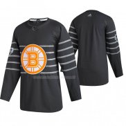 Maglia Hockey 2020 All Star Boston Bruins Autentico Gris
