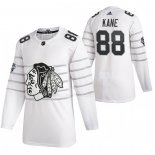 Maglia Hockey 2020 All Star Chicago Blackhawks Patrick Kane Autentico Bianco