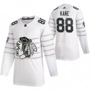 Maglia Hockey 2020 All Star Chicago Blackhawks Patrick Kane Autentico Bianco