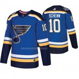 Maglia Hockey 2020 All Star St. Louis Blues Brayden Schenn Home Autentico Blu