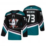 Maglia Hockey Anaheim Ducks Andy Welinski Alternato 25th Anniversario Autentico Nero