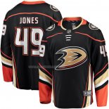 Maglia Hockey Anaheim Ducks Max Jones Home Breakaway Nero