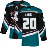 Maglia Hockey Anaheim Ducks Pontus Aberg Nero