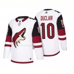 Maglia Hockey Arizona Coyotes Anthony Duclair 2018 Season Centennial Patch Team Road Bianco