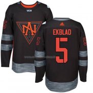Maglia Hockey Bambino America del Norte Aaron Ekblad Premier 2016 World Cup Nero