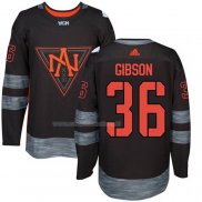 Maglia Hockey Bambino America del Norte John Gibson Premier 2016 World Cup Nero